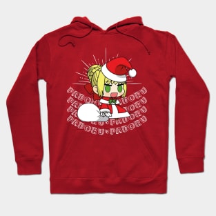 PADORU CHIBI ANIME GIRL FOR MERRY CHRISTMAS Hoodie